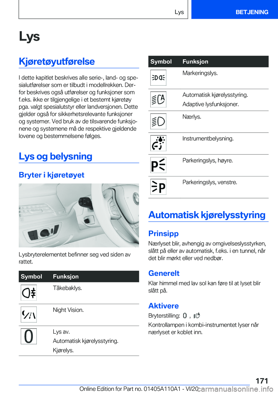 BMW 7 SERIES 2021  InstruksjonsbØker (in Norwegian) �L�y�s�K�j�