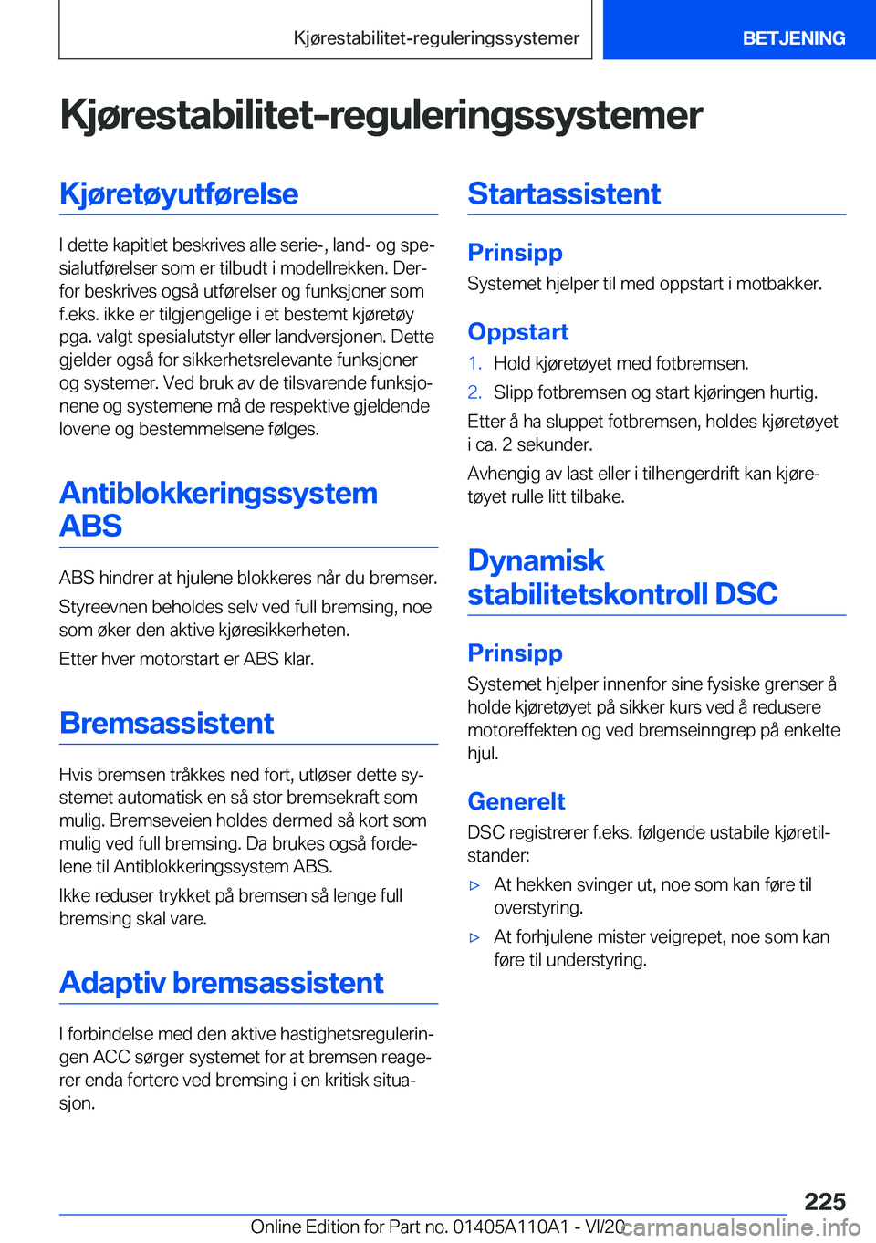 BMW 7 SERIES 2021  InstruksjonsbØker (in Norwegian) �K�j�