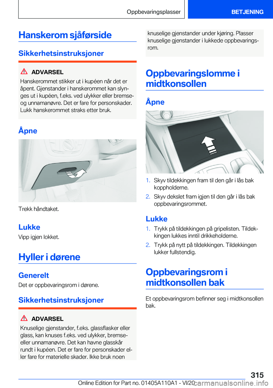 BMW 7 SERIES 2021  InstruksjonsbØker (in Norwegian) �H�a�n�s�k�e�r�o�m��s�j�å�f�