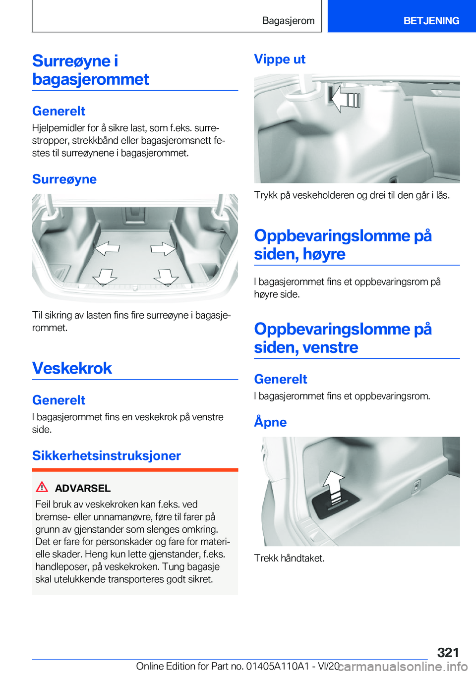 BMW 7 SERIES 2021  InstruksjonsbØker (in Norwegian) �S�u�r�r�e�