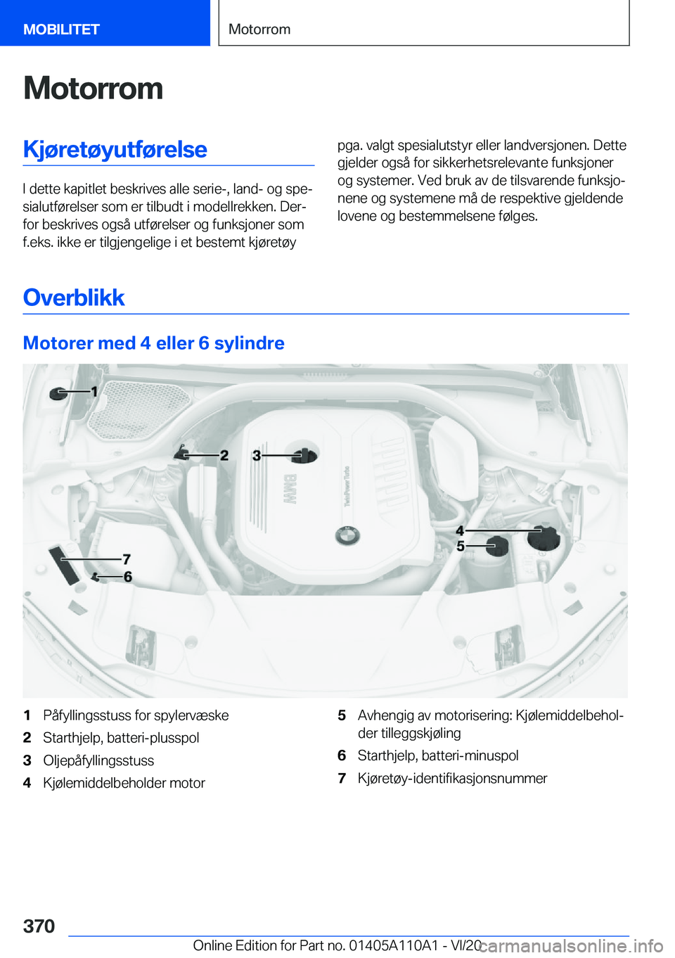 BMW 7 SERIES 2021  InstruksjonsbØker (in Norwegian) �M�o�t�o�r�r�o�m�K�j�