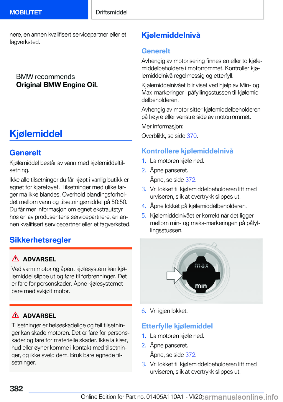 BMW 7 SERIES 2021  InstruksjonsbØker (in Norwegian) �n�e�r�e�,��e�n��a�n�n�e�n��k�v�a�l�i�f�i�s�e�r�t��s�e�r�v�i�c�e�p�a�r�t�n�e�r��e�l�l�e�r��e�t�f�a�g�v�e�r�k�s�t�e�d�.
�K�j�