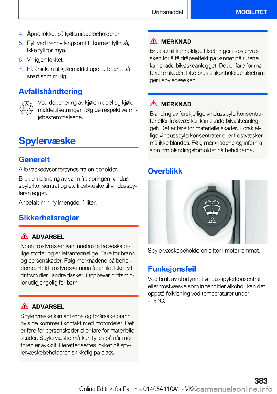 BMW 7 SERIES 2021  InstruksjonsbØker (in Norwegian) �4�.�