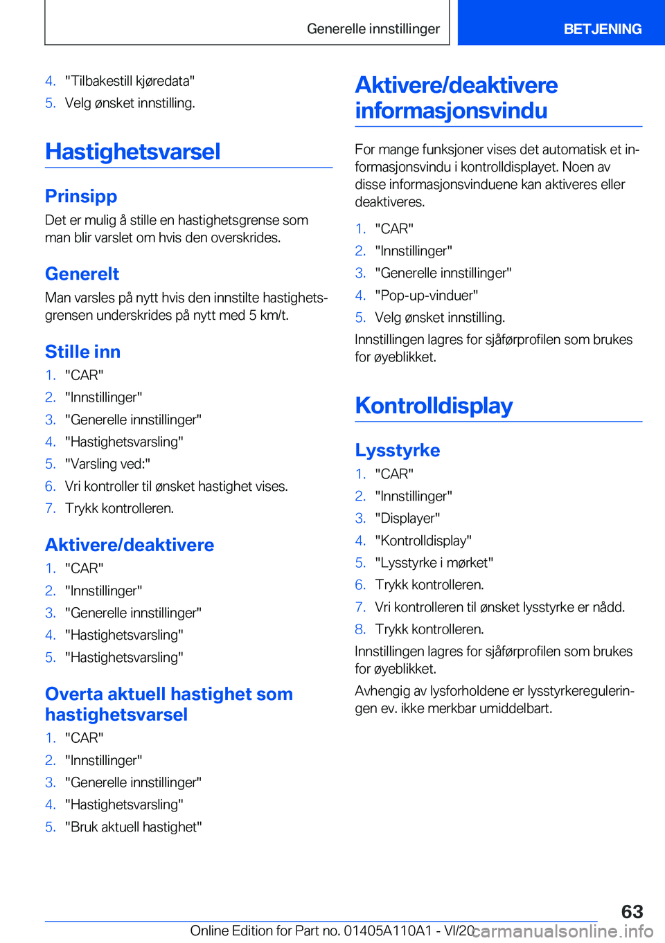 BMW 7 SERIES 2021  InstruksjonsbØker (in Norwegian) �4�.��T�i�l�b�a�k�e�s�t�i�l�l��k�j�