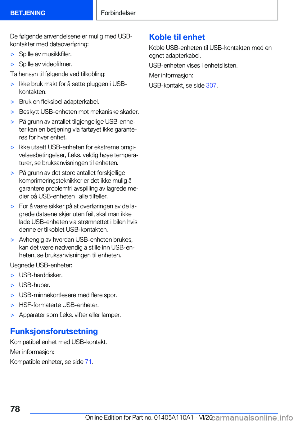 BMW 7 SERIES 2021  InstruksjonsbØker (in Norwegian) �D�e��f�