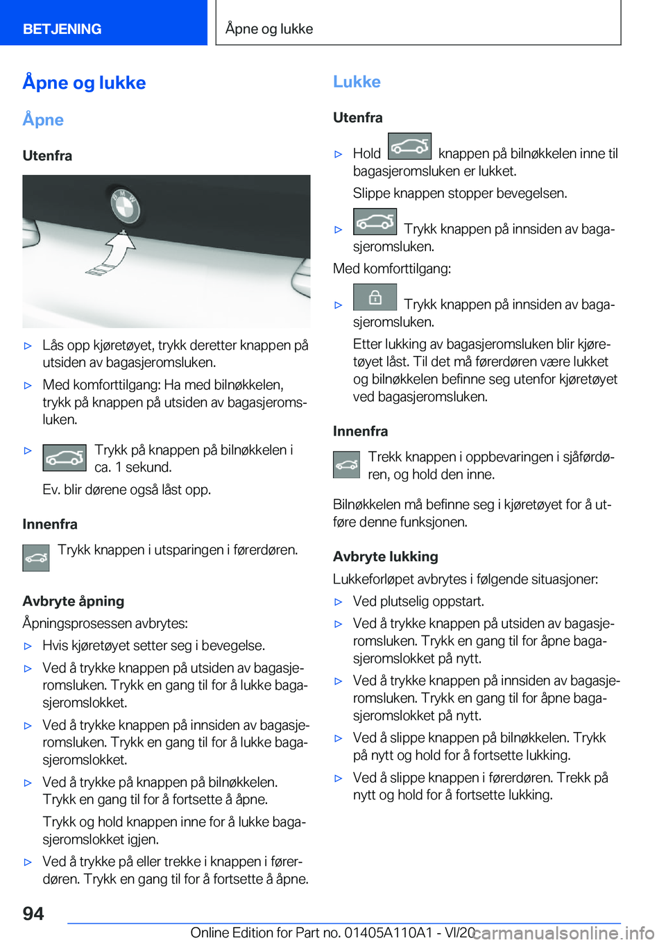 BMW 7 SERIES 2021  InstruksjonsbØker (in Norwegian) �