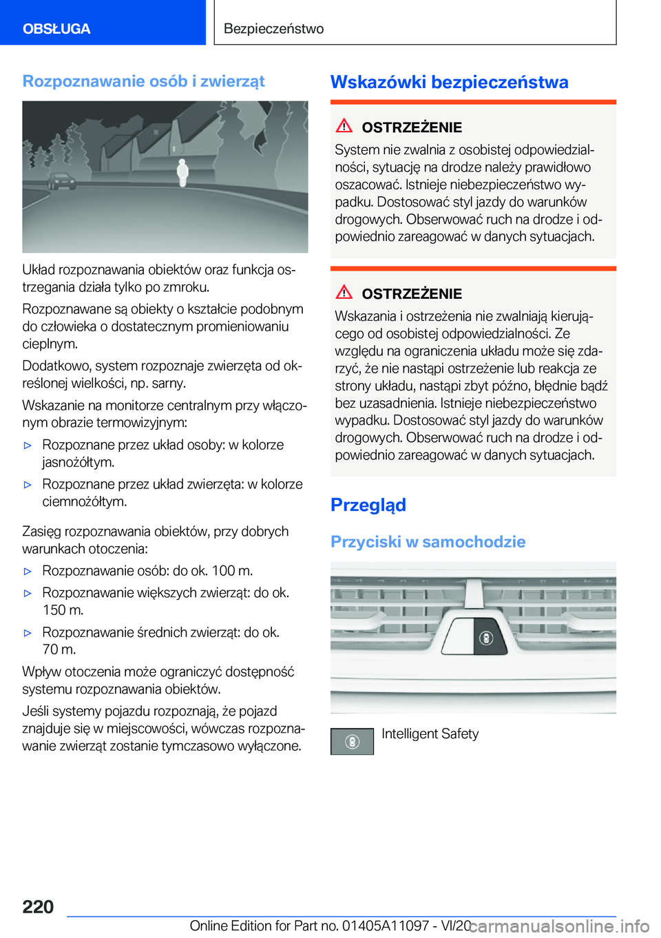 BMW 7 SERIES 2021  Instrukcja obsługi (in Polish) �R�o�z�p�o�z�n�a�w�a�n�i�e��o�s�