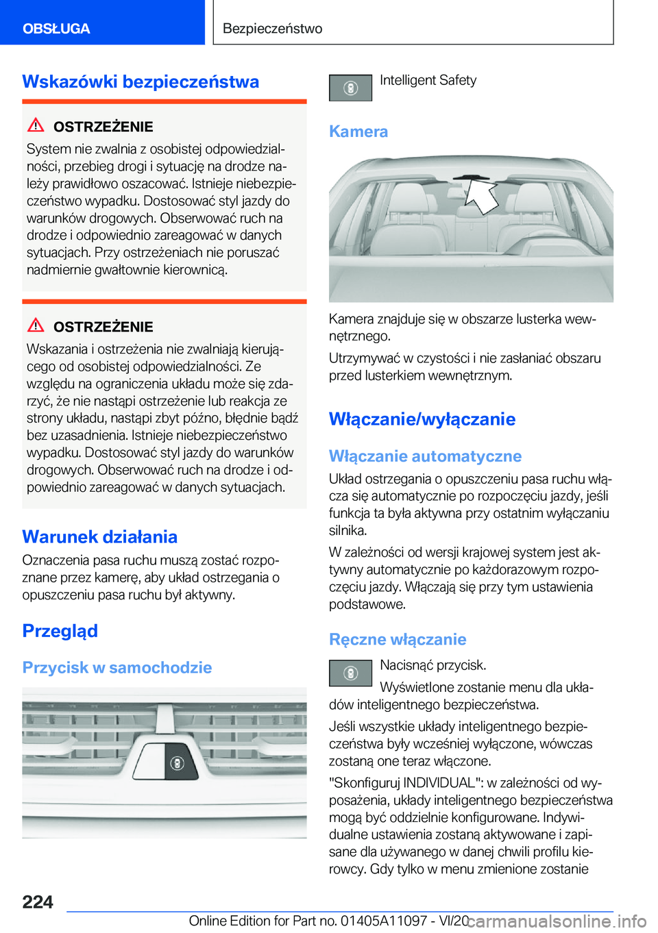 BMW 7 SERIES 2021  Instrukcja obsługi (in Polish) �W�s�k�a�z�