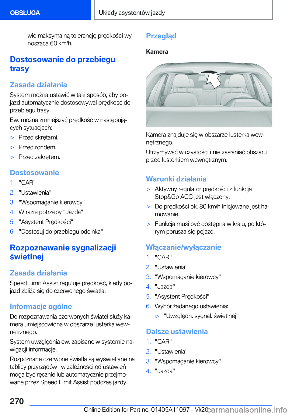 BMW 7 SERIES 2021  Instrukcja obsługi (in Polish) �w�i�