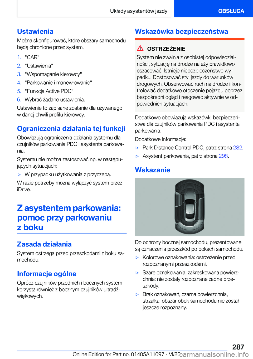 BMW 7 SERIES 2021  Instrukcja obsługi (in Polish) �U�s�t�a�w�i�e�n�i�a�M�o9�n�a��s�k�o�n�f�i�g�u�r�o�w�a�