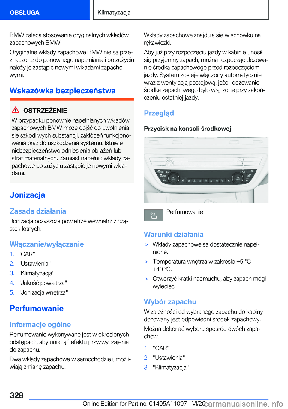 BMW 7 SERIES 2021  Instrukcja obsługi (in Polish) �B�M�W��z�a�l�e�c�a��s�t�o�s�o�w�a�n�i�e��o�r�y�g�i�n�a�l�n�y�c�h��w�k�ł�a�d�