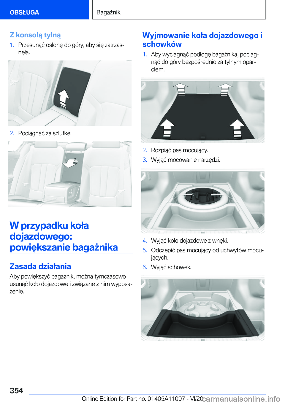 BMW 7 SERIES 2021  Instrukcja obsługi (in Polish) �Z��k�o�n�s�o�l�ą��t�y�l�n�ą�1�.�P�r�z�e�s�u�n�