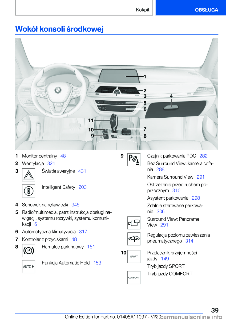 BMW 7 SERIES 2021  Instrukcja obsługi (in Polish) �W�o�k�