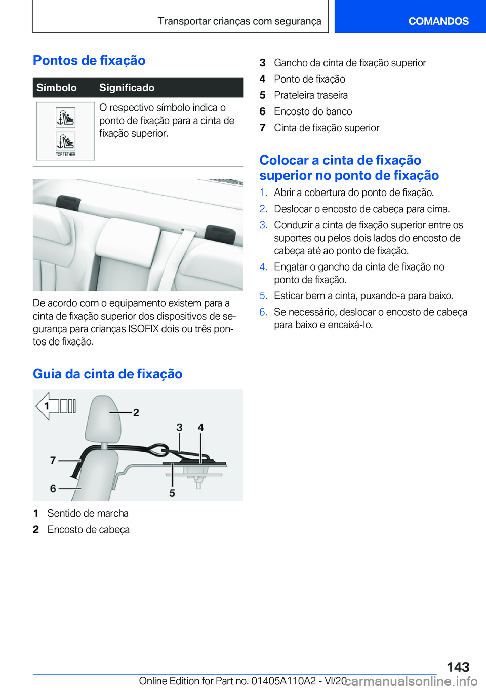 BMW 7 SERIES 2021  Manual do condutor (in Portuguese) �P�o�n�t�o�s��d�e��f�i�x�a�