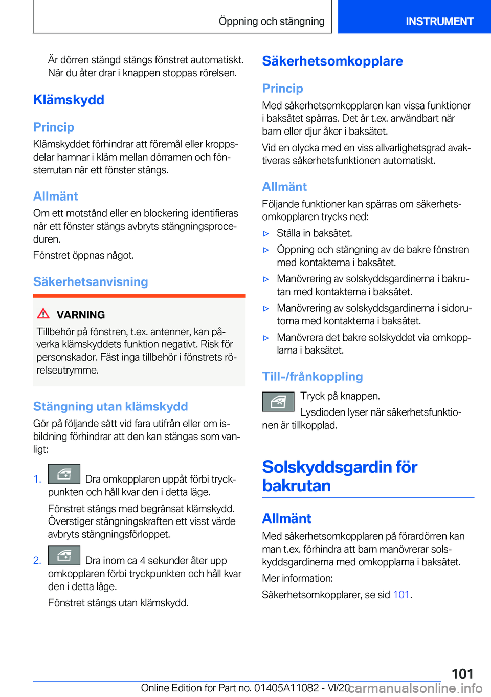 BMW 7 SERIES 2021  InstruktionsbÖcker (in Swedish) �Ä�r��d�