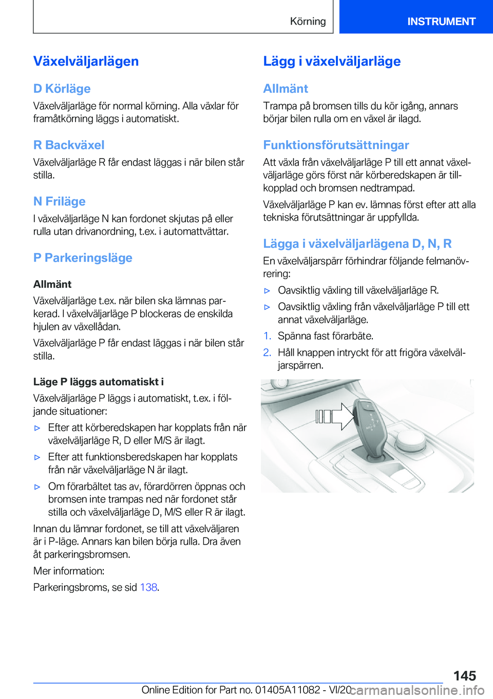 BMW 7 SERIES 2021  InstruktionsbÖcker (in Swedish) �V�ä�x�e�l�v�ä�l�j�a�r�l�ä�g�e�n�D��K�