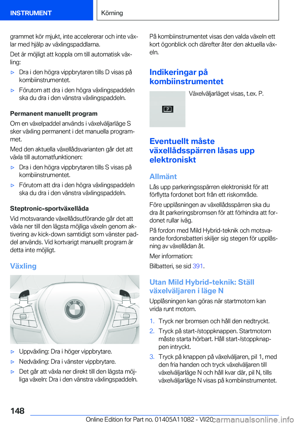 BMW 7 SERIES 2021  InstruktionsbÖcker (in Swedish) �g�r�a�m�m�e�t��k�