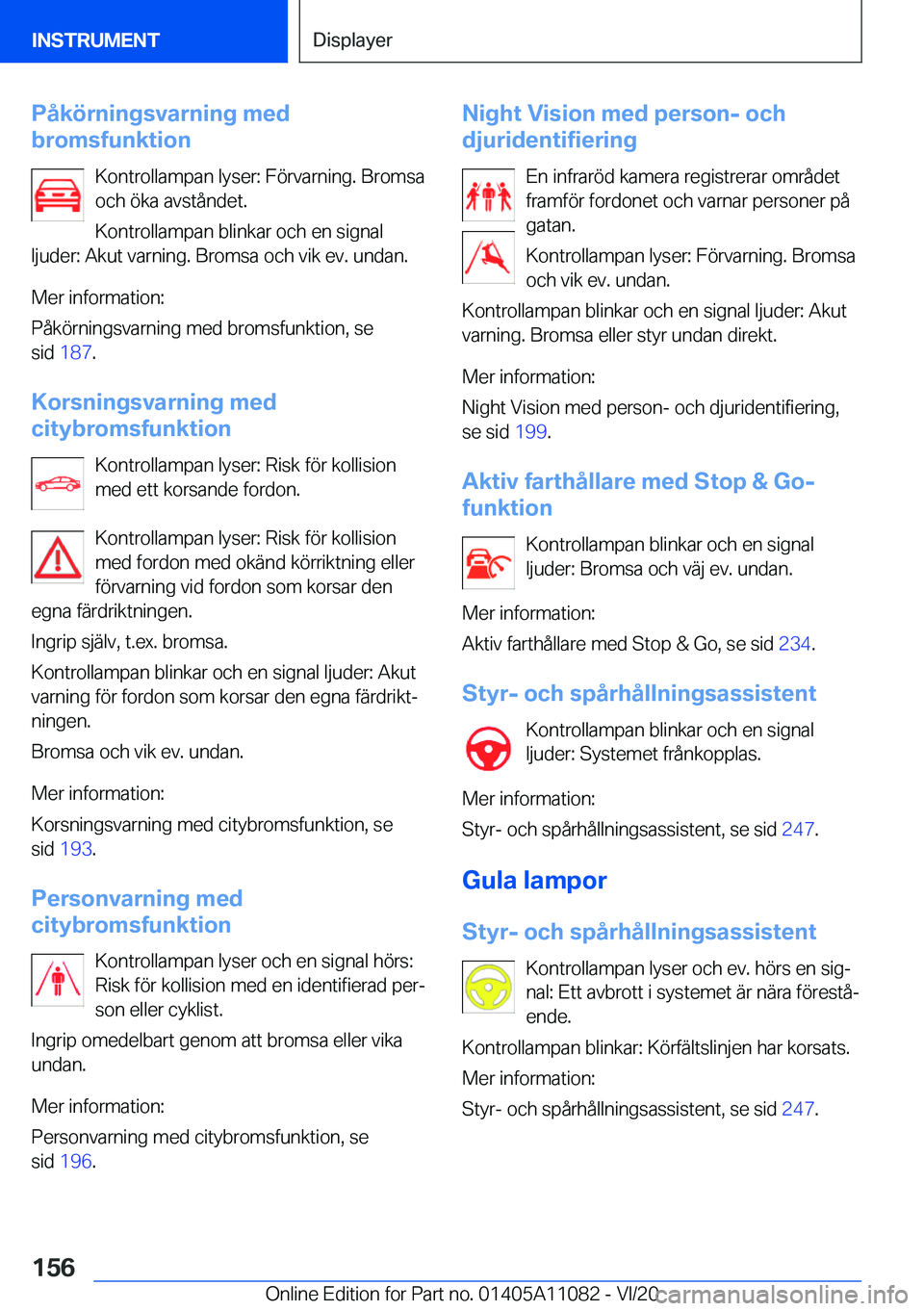 BMW 7 SERIES 2021  InstruktionsbÖcker (in Swedish) �P�å�k�