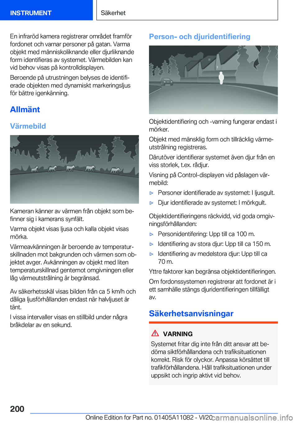 BMW 7 SERIES 2021  InstruktionsbÖcker (in Swedish) �E�n��i�n�f�r�a�r�