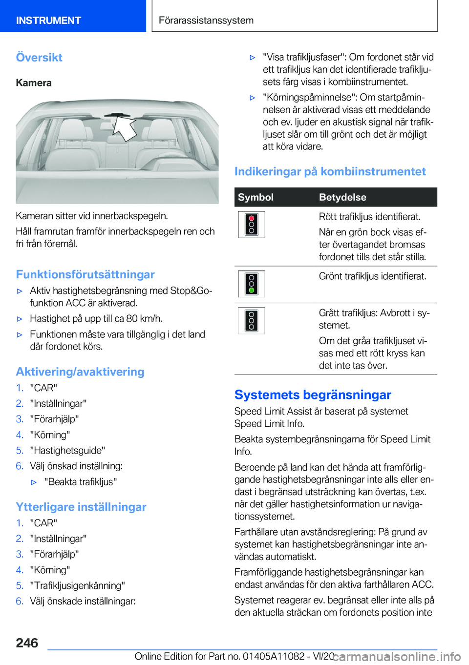 BMW 7 SERIES 2021  InstruktionsbÖcker (in Swedish) �
