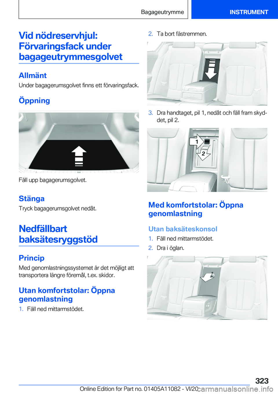 BMW 7 SERIES 2021  InstruktionsbÖcker (in Swedish) �V�i�d��n�
