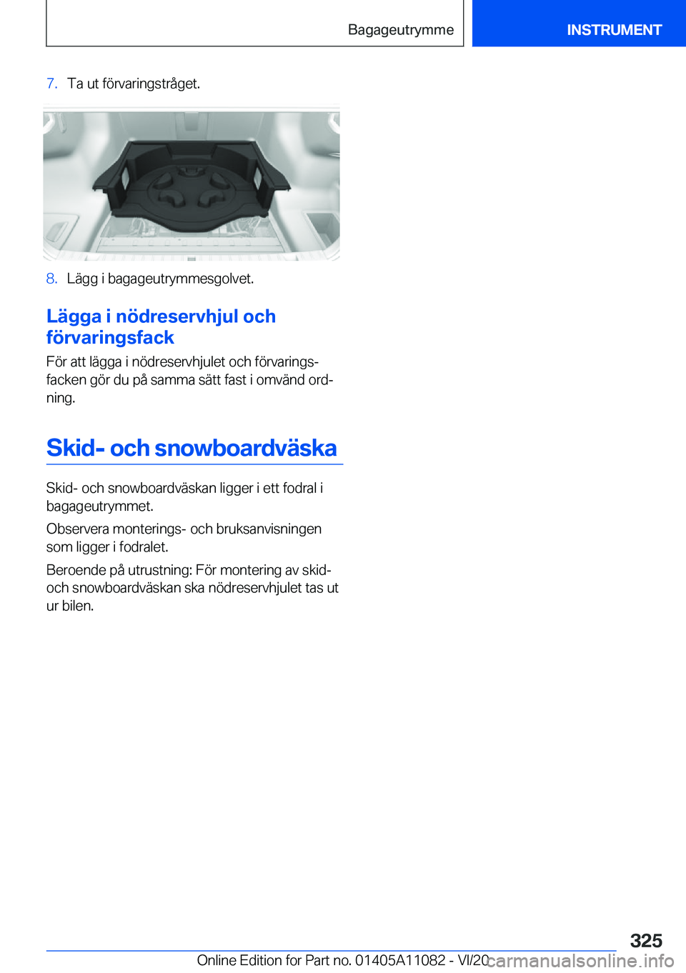 BMW 7 SERIES 2021  InstruktionsbÖcker (in Swedish) �7�.�T�a��u�t��f�