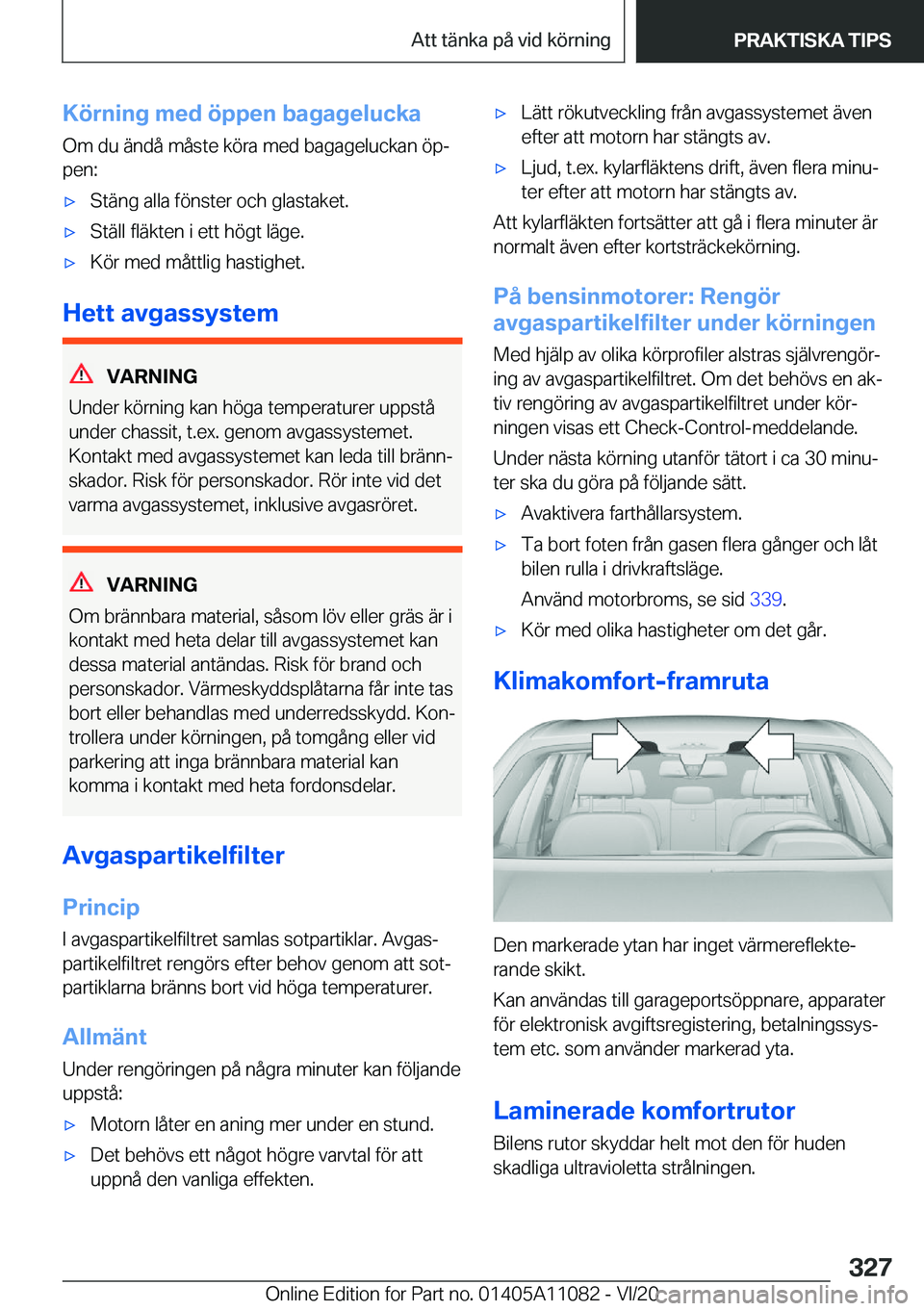 BMW 7 SERIES 2021  InstruktionsbÖcker (in Swedish) �K�