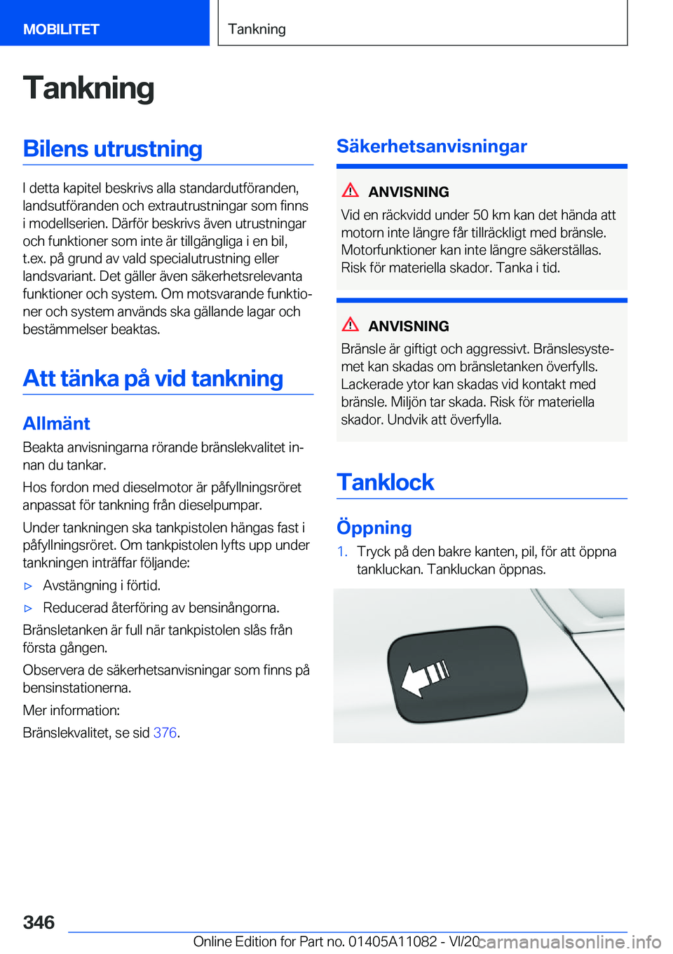 BMW 7 SERIES 2021  InstruktionsbÖcker (in Swedish) �T�a�n�k�n�i�n�g�B�i�l�e�n�s��u�t�r�u�s�t�n�i�n�g
�I��d�e�t�t�a��k�a�p�i�t�e�l��b�e�s�k�r�i�v�s��a�l�l�a��s�t�a�n�d�a�r�d�u�t�f�