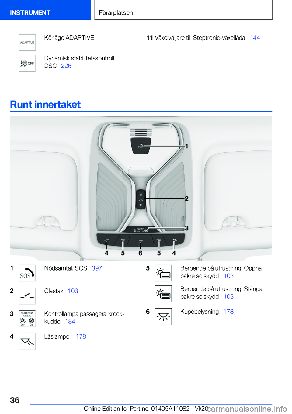 BMW 7 SERIES 2021  InstruktionsbÖcker (in Swedish) �K�