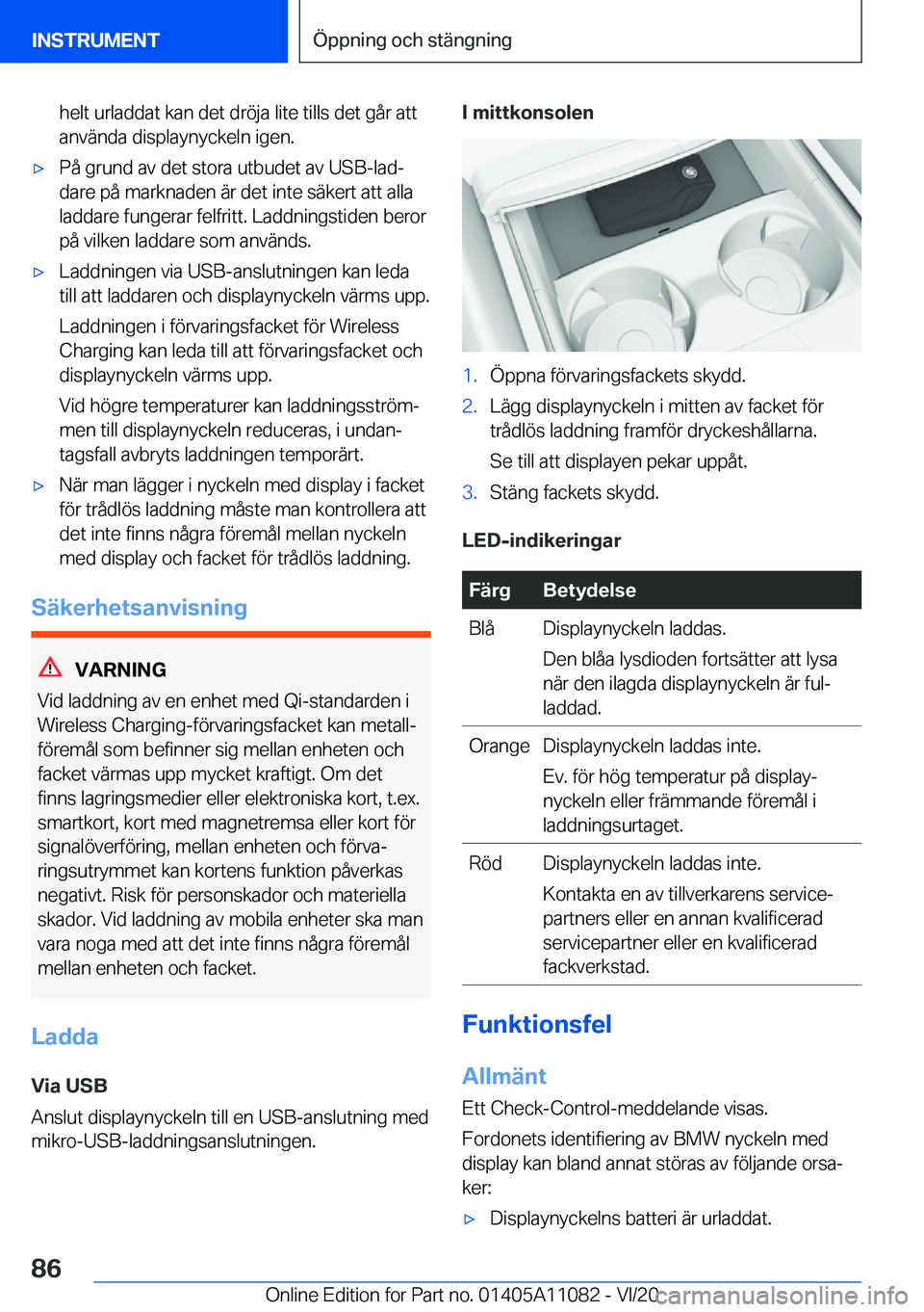 BMW 7 SERIES 2021  InstruktionsbÖcker (in Swedish) �h�e�l�t��u�r�l�a�d�d�a�t��k�a�n��d�e�t��d�r�