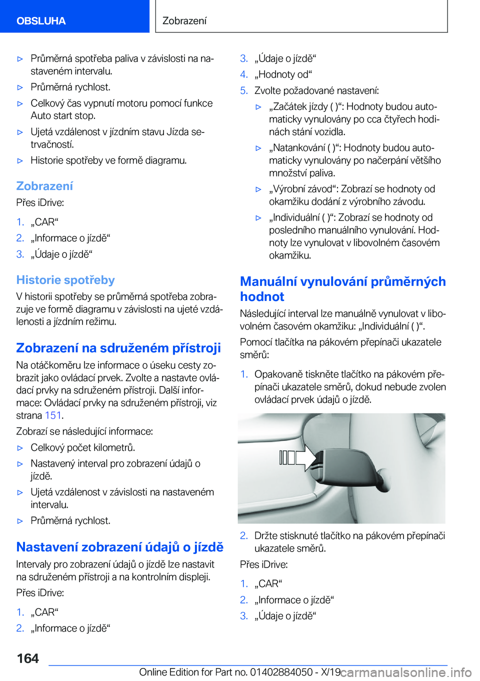 BMW 7 SERIES 2020  Návod na použití (in Czech) 'x�P�r0�m�