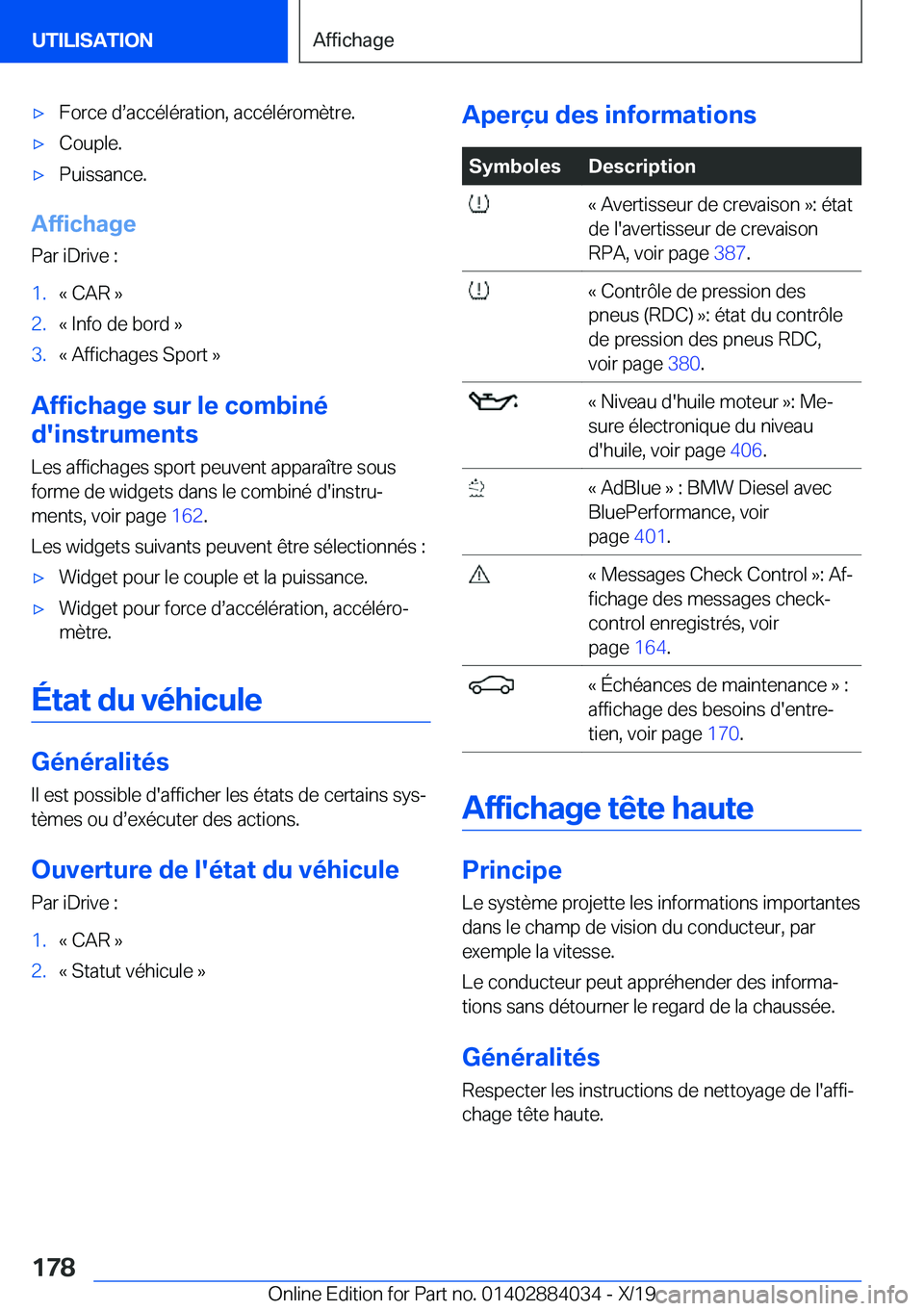 BMW 7 SERIES 2020  Notices Demploi (in French) 'x�F�o�r�c�e��ds�a�c�c�é�l�é�r�a�t�i�o�n�,��a�c�c�é�l�é�r�o�m�è�t�r�e�.'x�C�o�u�p�l�e�.'x�P�u�i�s�s�a�n�c�e�.
�A�f�f�i�c�h�a�g�e�P�a�r��i�D�r�i�v�e��:
�1�.�k��C�A�R��{�2�.�k��