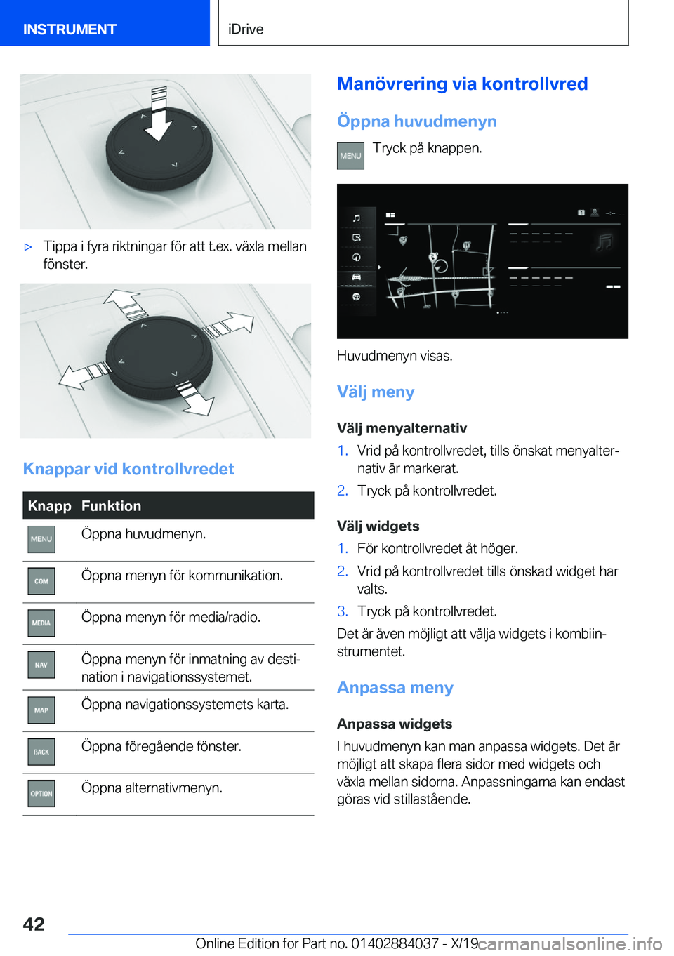 BMW 7 SERIES 2020  InstruktionsbÖcker (in Swedish) 'x�T�i�p�p�a��i��f�y�r�a��r�i�k�t�n�i�n�g�a�r��f�