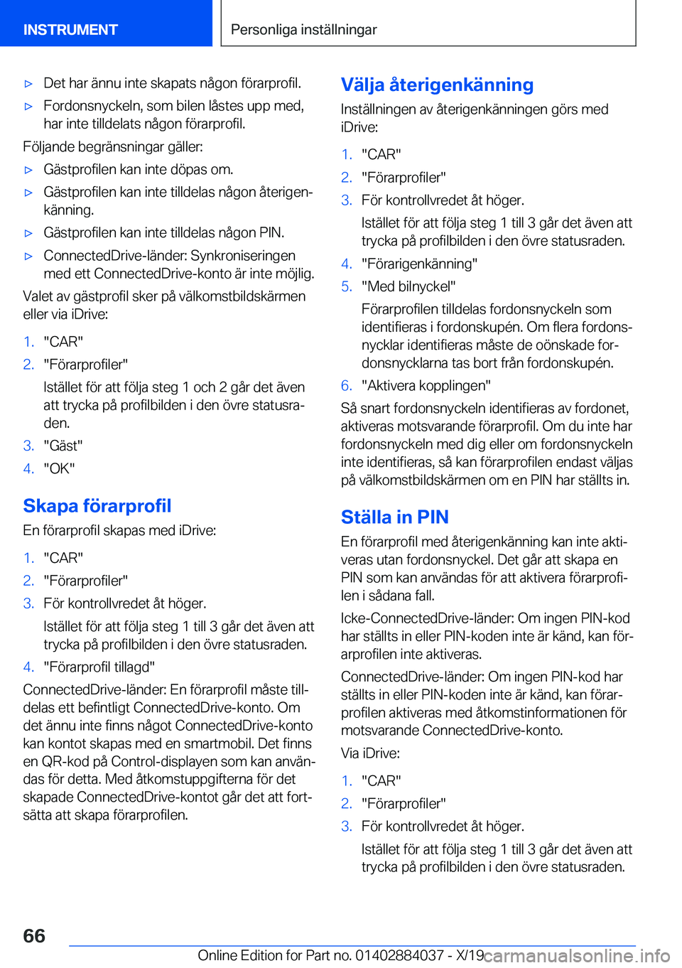 BMW 7 SERIES 2020  InstruktionsbÖcker (in Swedish) 'x�D�e�t��h�a�r��ä�n�n�u��i�n�t�e��s�k�a�p�a�t�s��n�å�g�o�n��f�