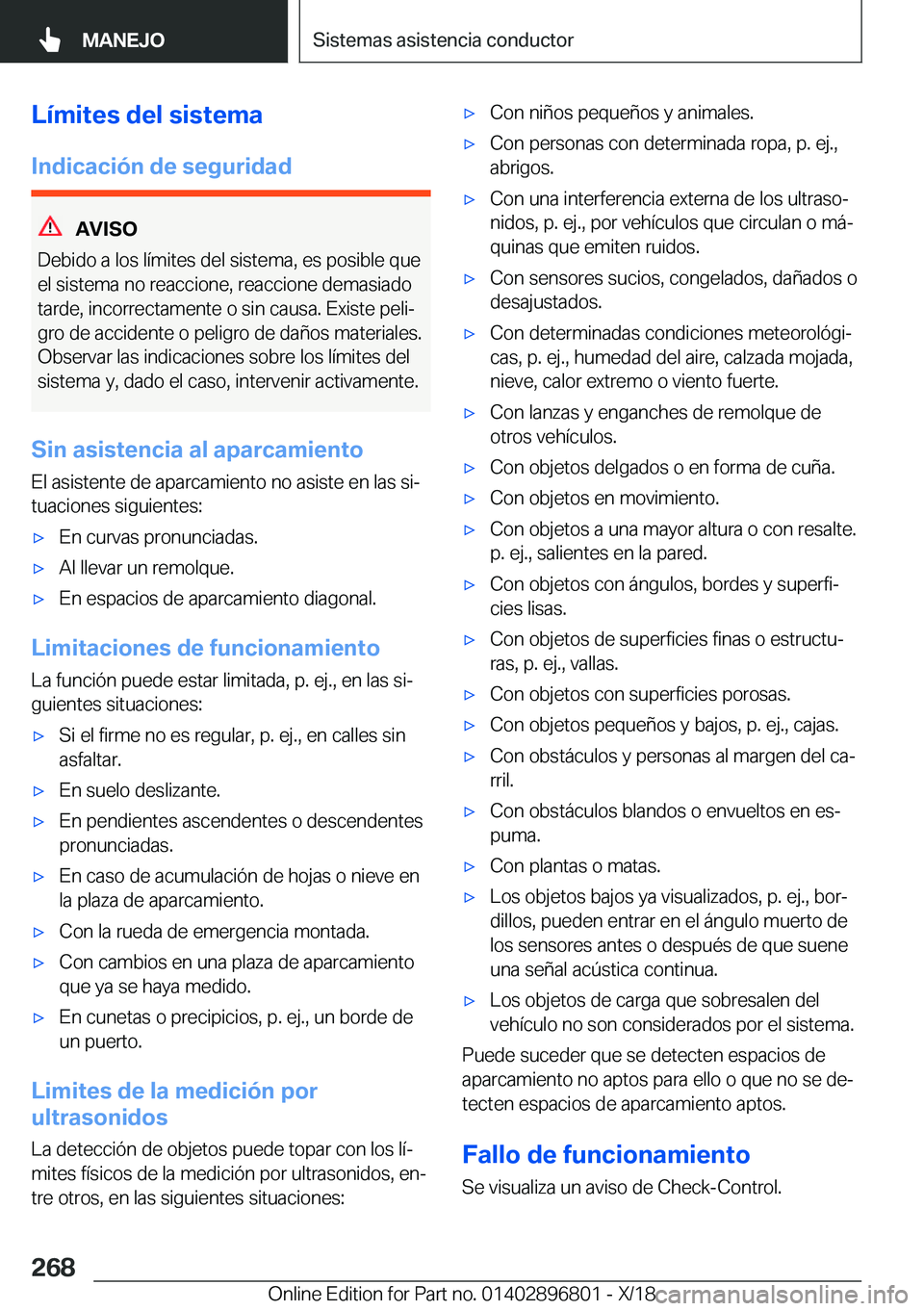 BMW 7 SERIES 2019  Manuales de Empleo (in Spanish) �L�