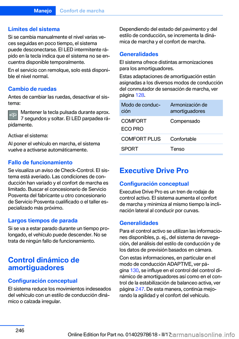 BMW 7 SERIES 2018  Manuales de Empleo (in Spanish) �L�
