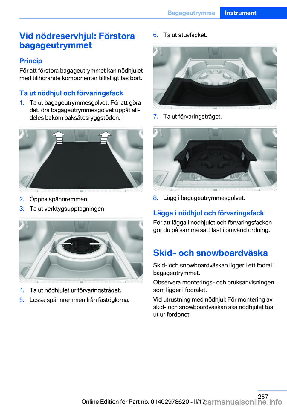 BMW 7 SERIES 2018  InstruktionsbÖcker (in Swedish) �V�i�d��n�
