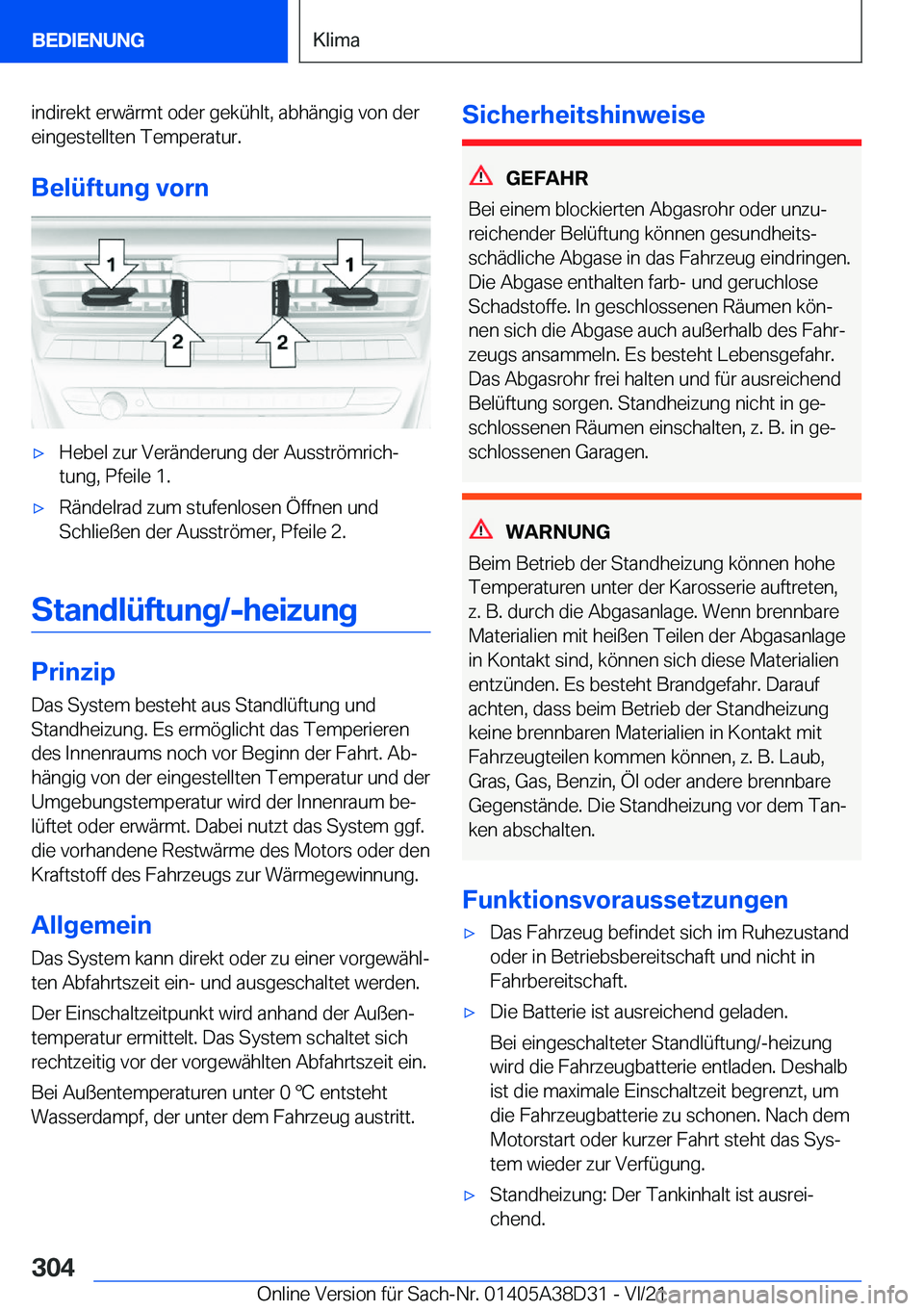 BMW 8 SERIES 2022  Betriebsanleitungen (in German) �i�n�d�i�r�e�k�t��e�r�w�