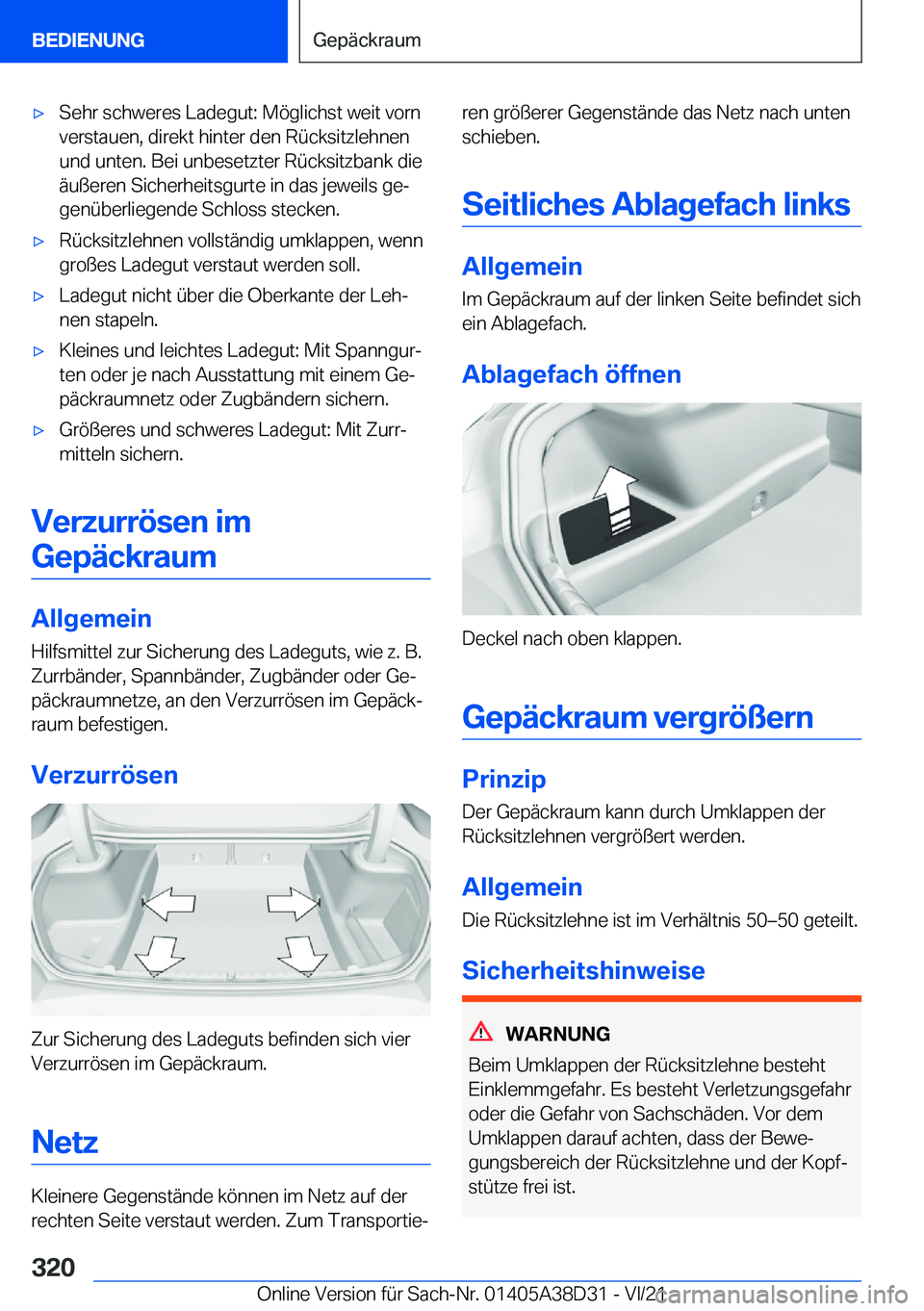 BMW 8 SERIES 2022  Betriebsanleitungen (in German) x�S�e�h�r��s�c�h�w�e�r�e�s��L�a�d�e�g�u�t�:��M�
