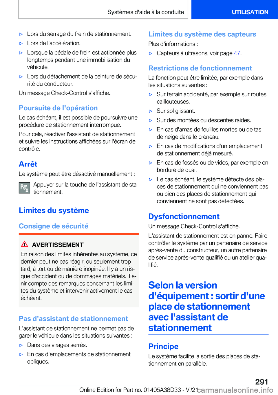 BMW 8 SERIES 2022  Notices Demploi (in French) 'x�L�o�r�s��d�u��s�e�r�r�a�g�e��d�u��f�r�e�i�n��d�e��s�t�a�t�i�o�n�n�e�m�e�n�t�.'x�L�o�r�s��d�e��l�'�a�c�c�é�l�é�r�a�t�i�o�n�.'x�L�o�r�s�q�u�e��l�a��p�é�d�a�l�e��d�e��f�