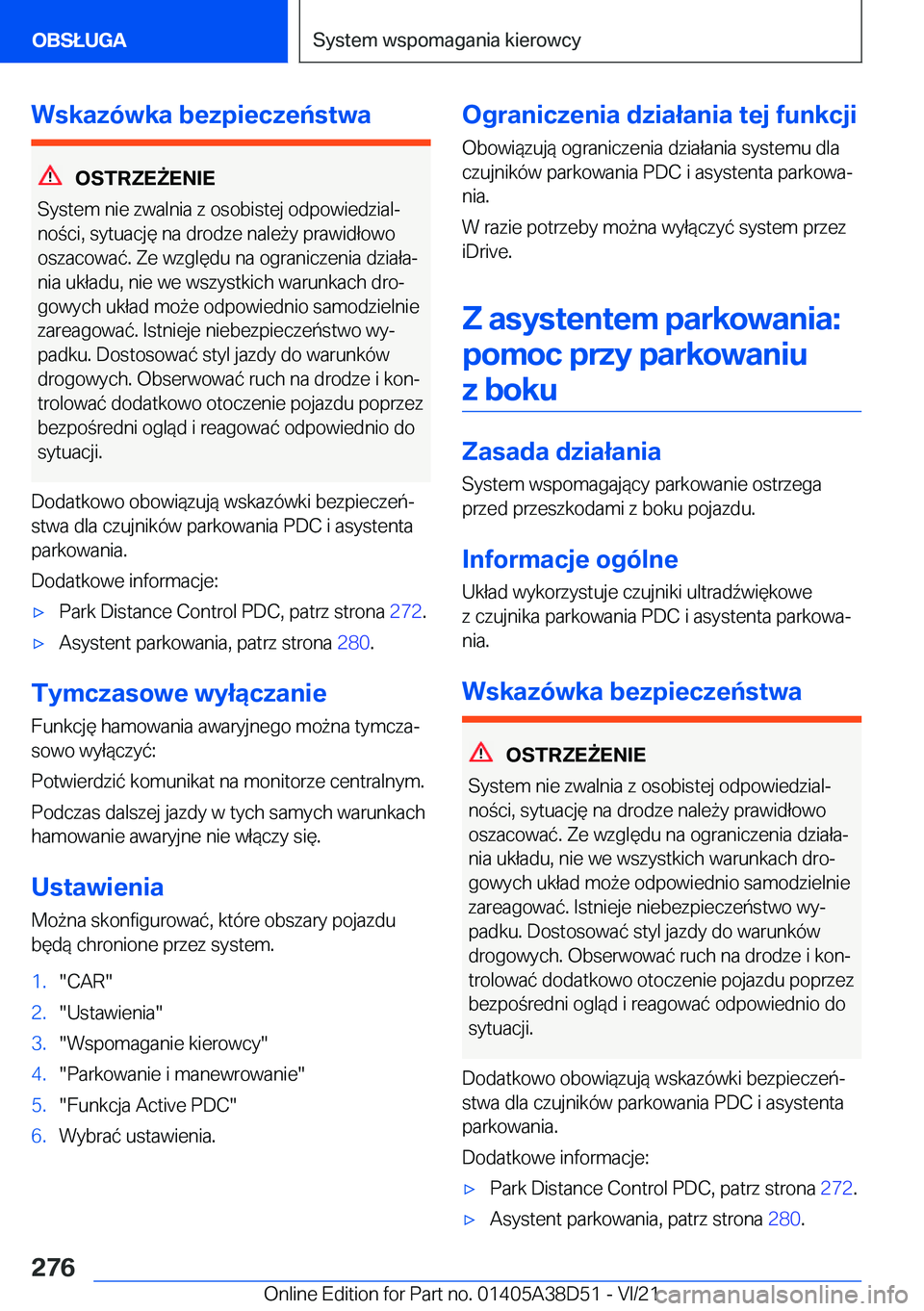 BMW 8 SERIES 2022  Instrukcja obsługi (in Polish) �W�s�k�a�z�