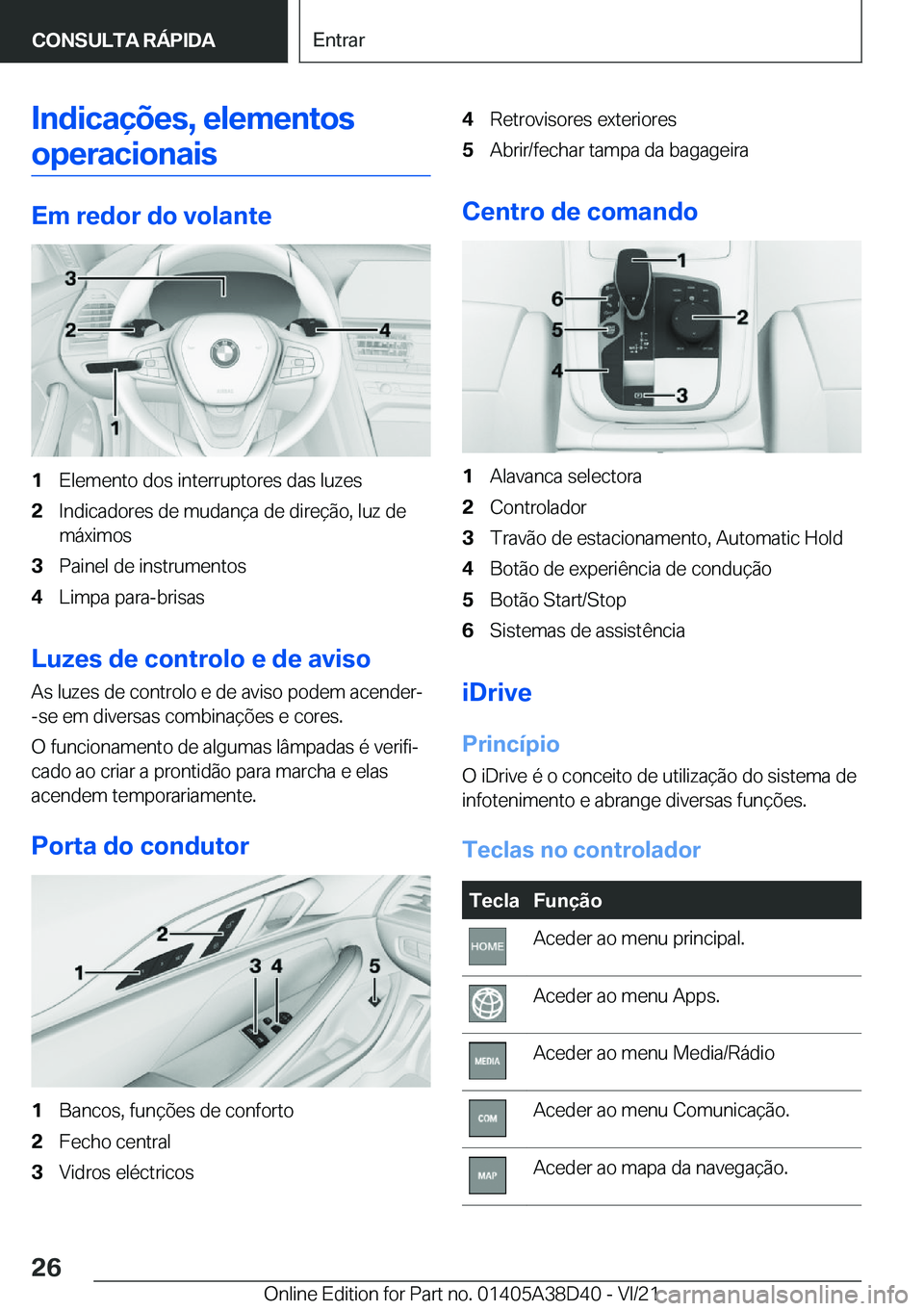 BMW 8 SERIES 2022  Manual do condutor (in Portuguese) �I�n�d�i�c�a�
