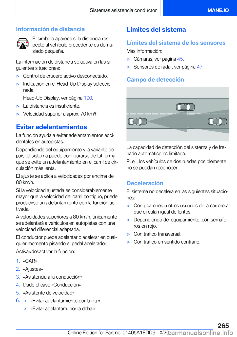 BMW 8 SERIES CONVERTIBLE 2021  Manuales de Empleo (in Spanish)  I n f o r m a c i 