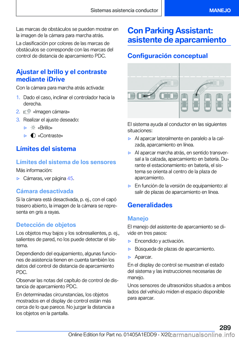 BMW 8 SERIES CONVERTIBLE 2021  Manuales de Empleo (in Spanish)  L a s  m a r c a s  d e  o b s t 