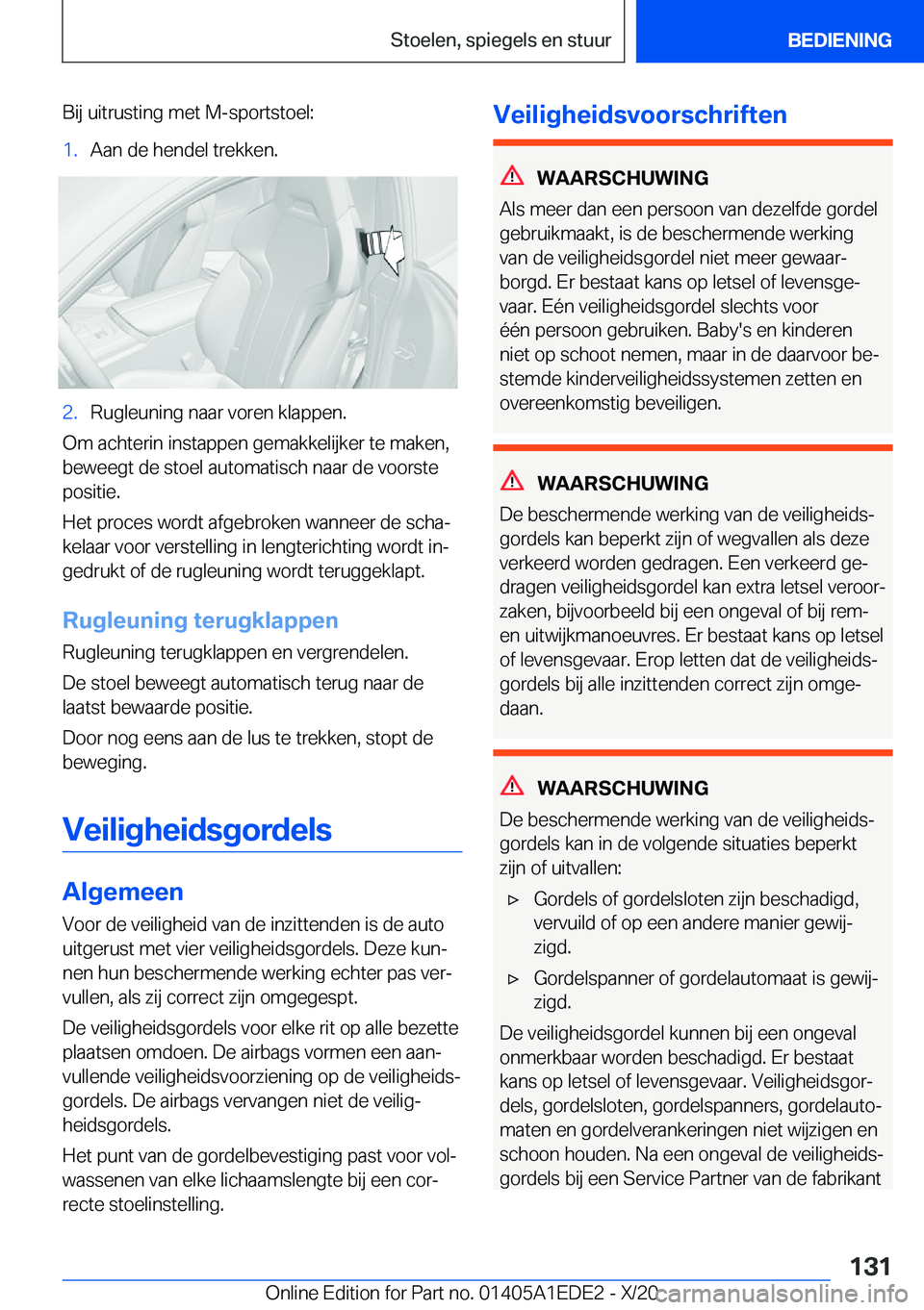 BMW 8 SERIES CONVERTIBLE 2021  Instructieboekjes (in Dutch) �B�i�j��u�i�t�r�u�s�t�i�n�g��m�e�t��M�-�s�p�o�r�t�s�t�o�e�l�:�1�.�A�a�n��d�e��h�e�n�d�e�l��t�r�e�k�k�e�n�.�2�.�R�u�g�l�e�u�n�i�n�g��n�a�a�r��v�o�r�e�n��k�l�a�p�p�e�n�.
�O�m��a�c�h�t�e�r�i�n�