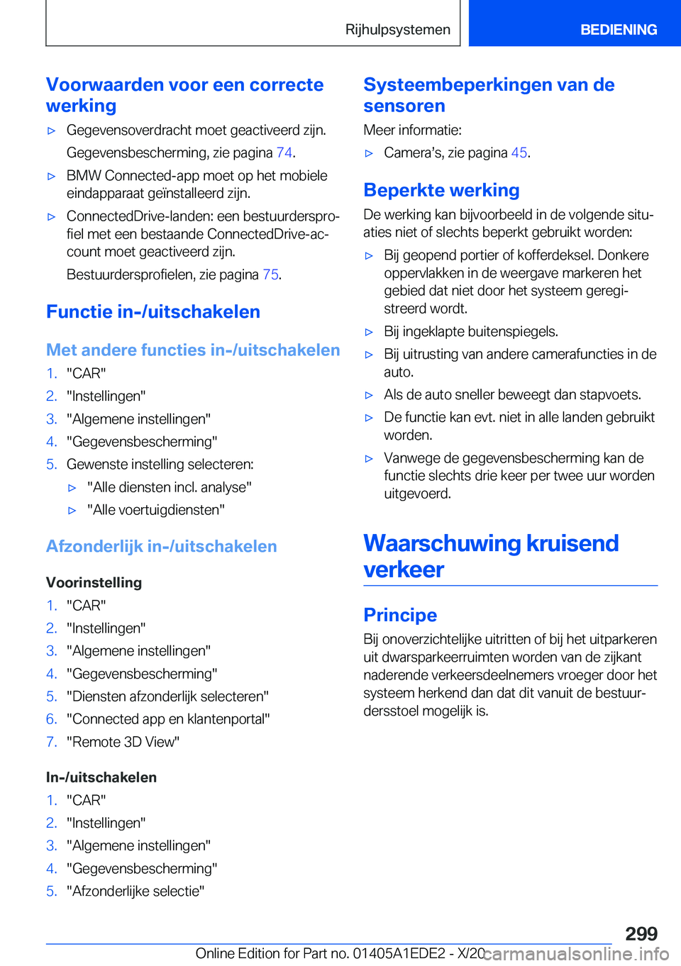 BMW 8 SERIES CONVERTIBLE 2021  Instructieboekjes (in Dutch) �V�o�o�r�w�a�a�r�d�e�n��v�o�o�r��e�e�n��c�o�r�r�e�c�t�e
�w�e�r�k�i�n�g'x�G�e�g�e�v�e�n�s�o�v�e�r�d�r�a�c�h�t��m�o�e�t��g�e�a�c�t�i�v�e�e�r�d��z�i�j�n�.
�G�e�g�e�v�e�n�s�b�e�s�c�h�e�r�m�i�n�g