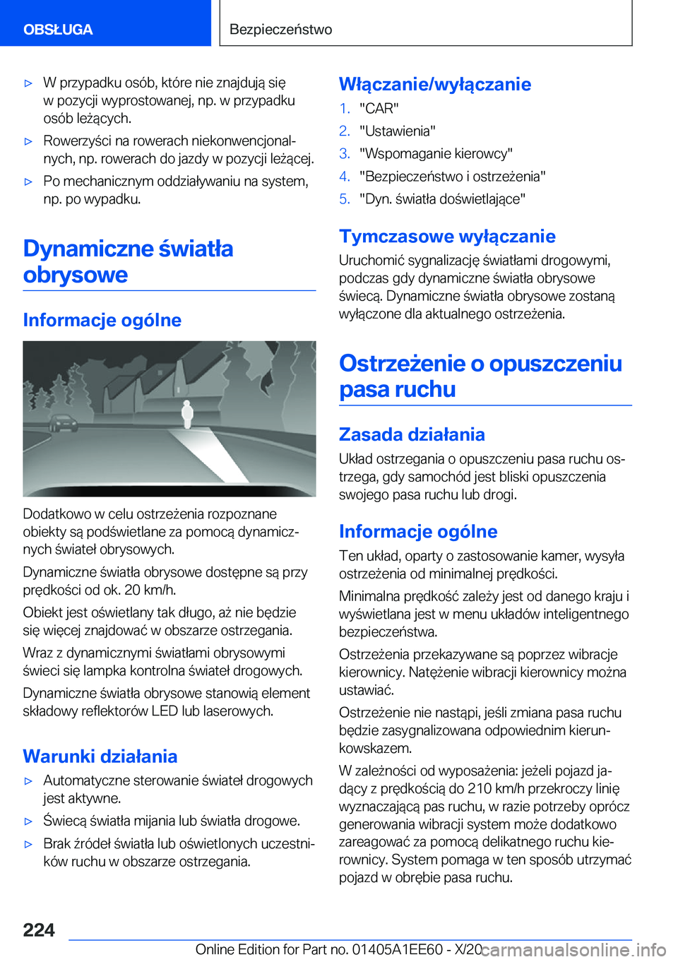 BMW 8 SERIES CONVERTIBLE 2021  Instrukcja obsługi (in Polish) 'x�W��p�r�z�y�p�a�d�k�u��o�s�