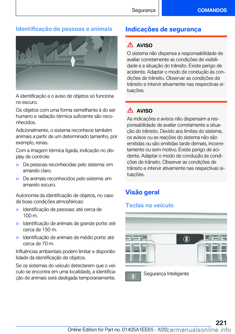 BMW 8 SERIES CONVERTIBLE 2021  Manual do condutor (in Portuguese) �I�d�e�n�t�i�f�i�c�a�