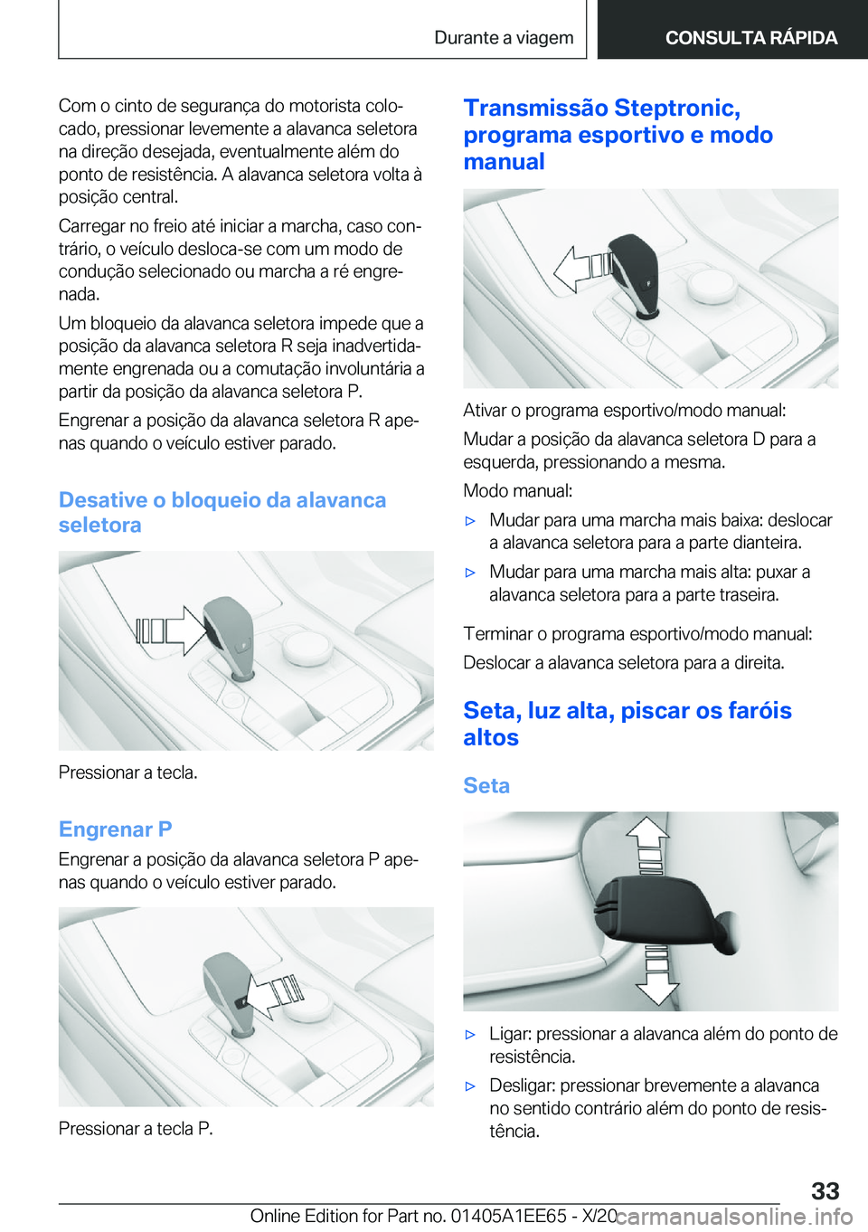BMW 8 SERIES CONVERTIBLE 2021  Manual do condutor (in Portuguese) �C�o�m��o��c�i�n�t�o��d�e��s�e�g�u�r�a�n�