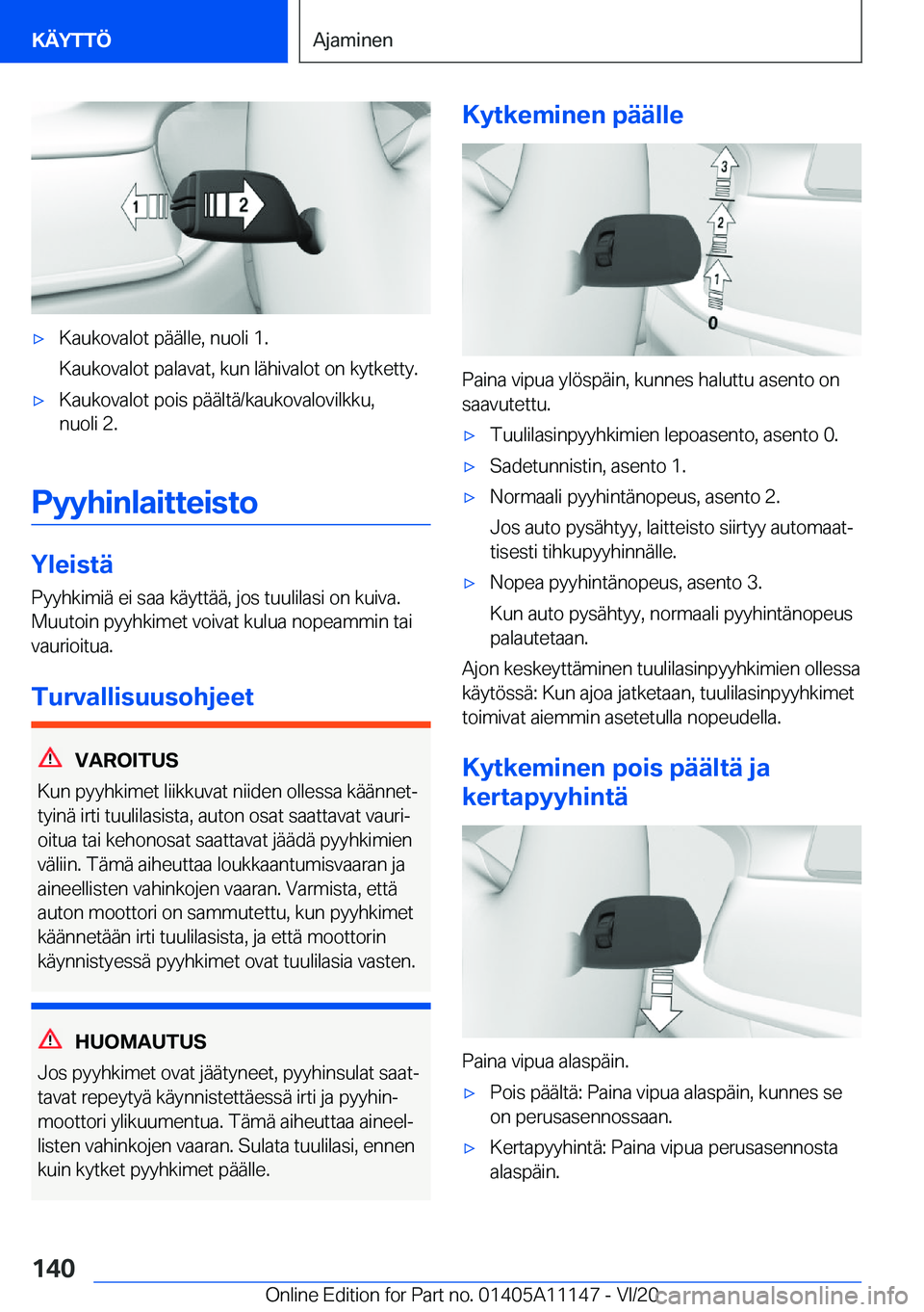 BMW 8 SERIES COUPE 2021  Omistajan Käsikirja (in Finnish) 'x�K�a�u�k�o�v�a�l�o�t��p�
